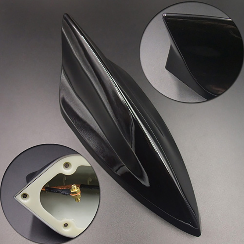 Yuanmheng Stylish Universal Auto Car Roof Shark Fin Signal Antenna FM/AM Radio Aerial_autovado.com