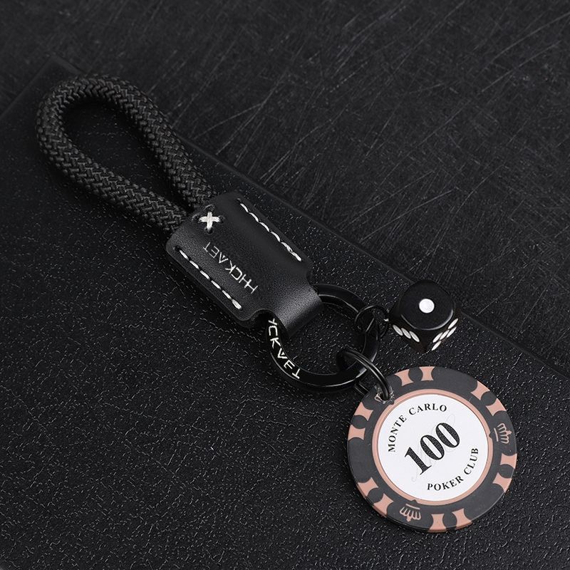 Car Keychain Good Luck Chips Will Soon Have Money Pendant_autovado.com