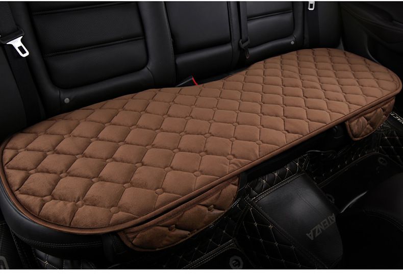 plush car seat cushion three-piece single-piece winter warm single square cushion wholesale car interior beauty supplies_autovado.com