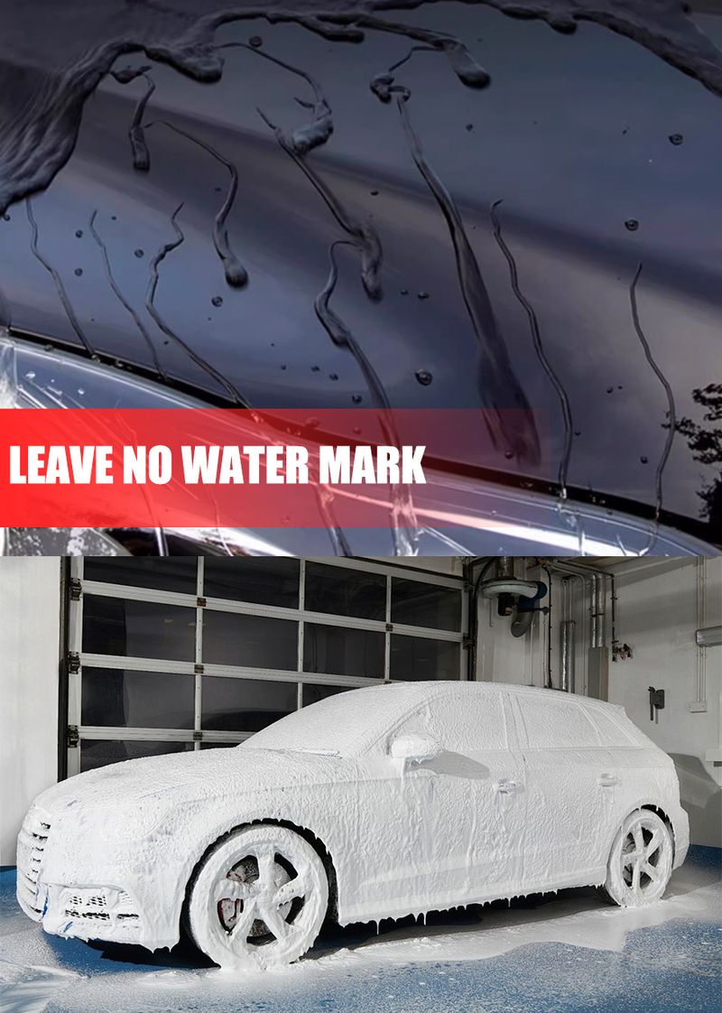 Ryekew Powerful Stain Removal Concentrated High Foam Liquid Original Car Wash Water Wax Coating Paint Surface Cleaner_autovado.com