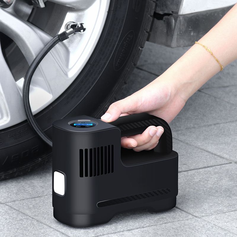 Portable Multifunctional Tire Car Pump Inflator Machine Air Tube_autovado.com
