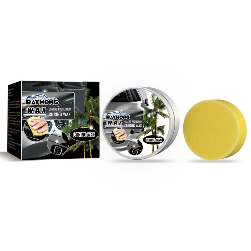 Rayhong Curing Wax, Car Paint Refurbished Dust And Light Protection Wax Car Paint Plated Crystal Seal Glaze Coating Wax_autovado.com