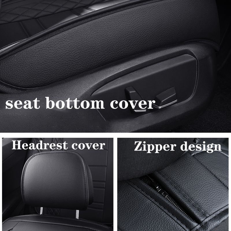 Car Seat Cover For Peugeot 207 206 2008 308 407 307 Sw Cc 205 107 208 Universal Waterproof Leather Auto Accessories_autovado.com