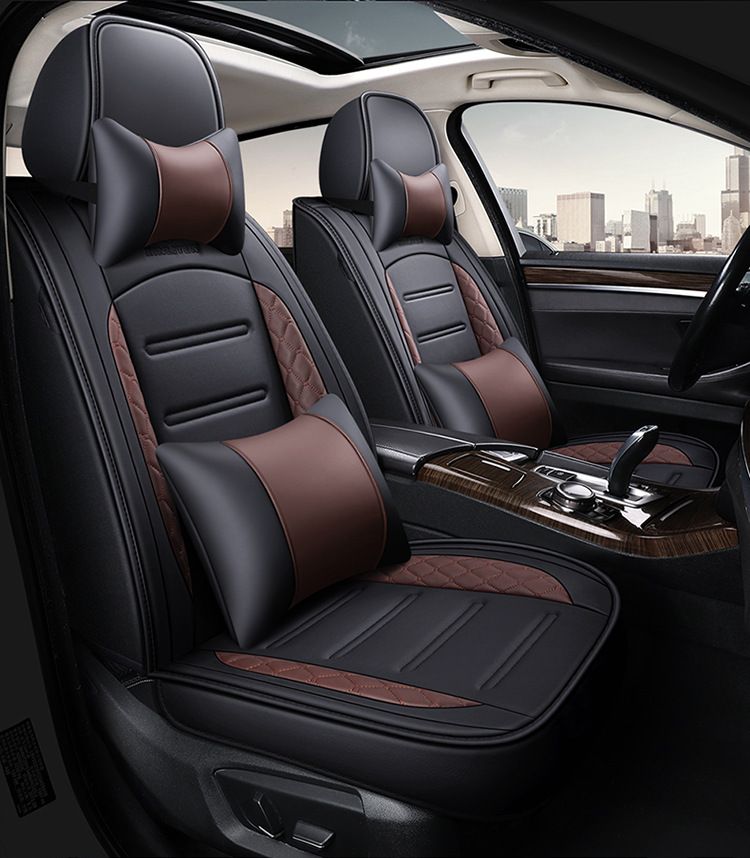 New all-enveloped car seat cover all-leather seat cover four seasons universal seat cover_autovado.com