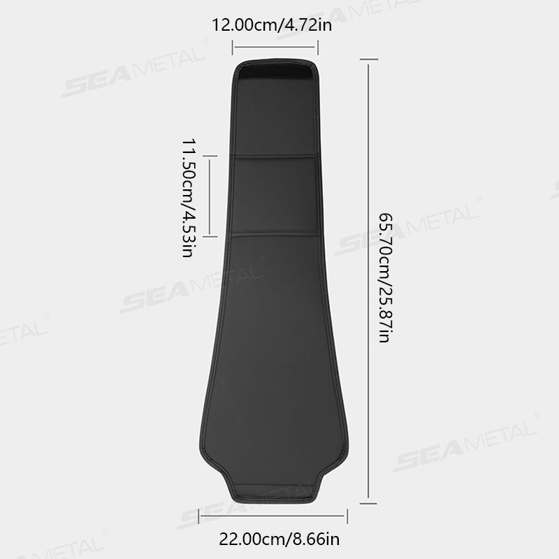 SEAMETAL Headrest Premium Leatherette Seat Pillow Case Dustproof Neck Support Protector Cover For Car Accessories_autovado.com