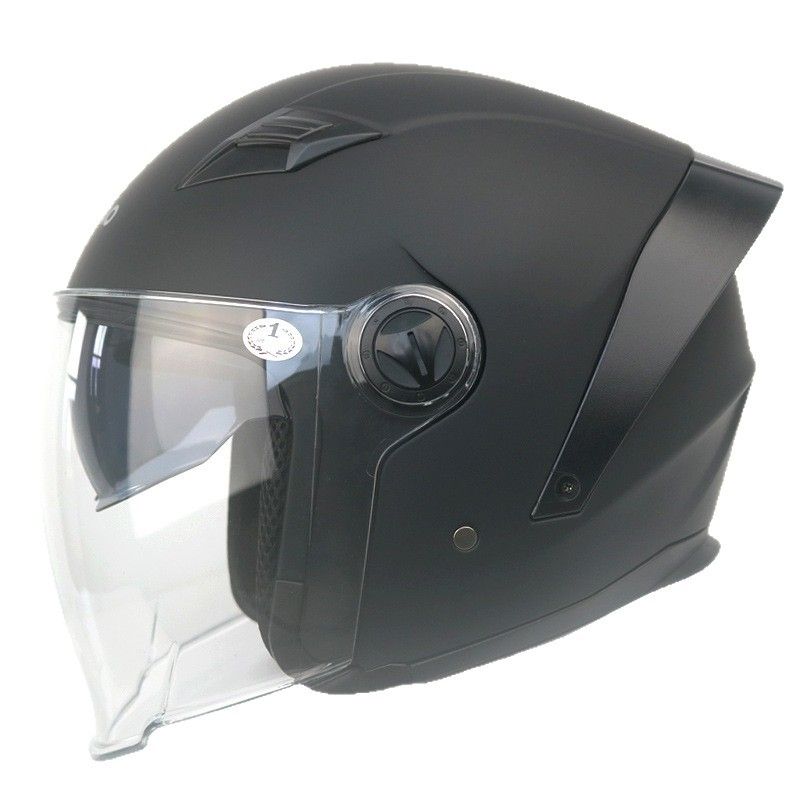 CoolRide Pro Motorcycle Helmet For Men & Women - Dual Visor ABS 3/4 Helmet With 3C Certification - Lightweight & Ventilated For All Seasons_autovado.com