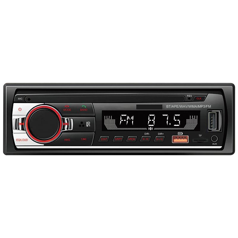 520 car player USB card radio Bluetooth hands free mp3 short player lossless music_autovado.com