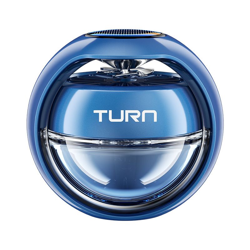 2024 New Smart Solar Car Perfume Aromatherapy Accessories Car Fragrance Interior Decoration Fragrant Fan Car Essential Oil_autovado.com