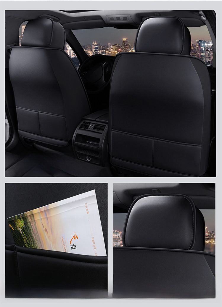 2021 new car seat cushion is suitable for overseas websites to send full leather seat cushion four seasons universal car cover wholesale_autovado.com