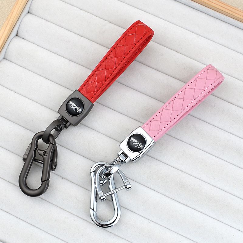 Diamond Couple Keychain Pendant Diamond Leather Car Keychain Key Accessories Bag Ornaments Horseshoe Buckle_autovado.com