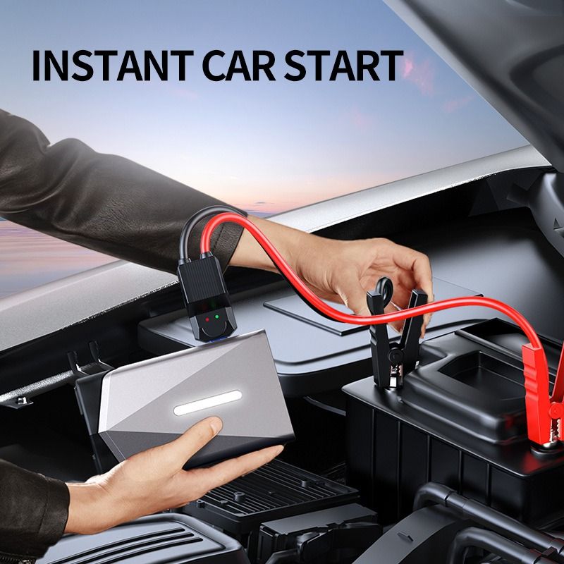 All-in-one Auto Emergency Start Power Bank Inflation Pump Suction/Blow Multifunctional Car Jump Starter Booster Air_autovado.com