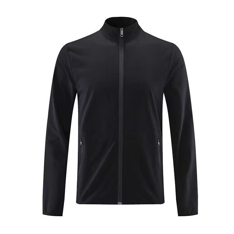 Men's Clothing Casual Jacket Thin Quick-Drying Stand-Up Collar Outdoor Sports Casual Versatile Jacket _autovado.com