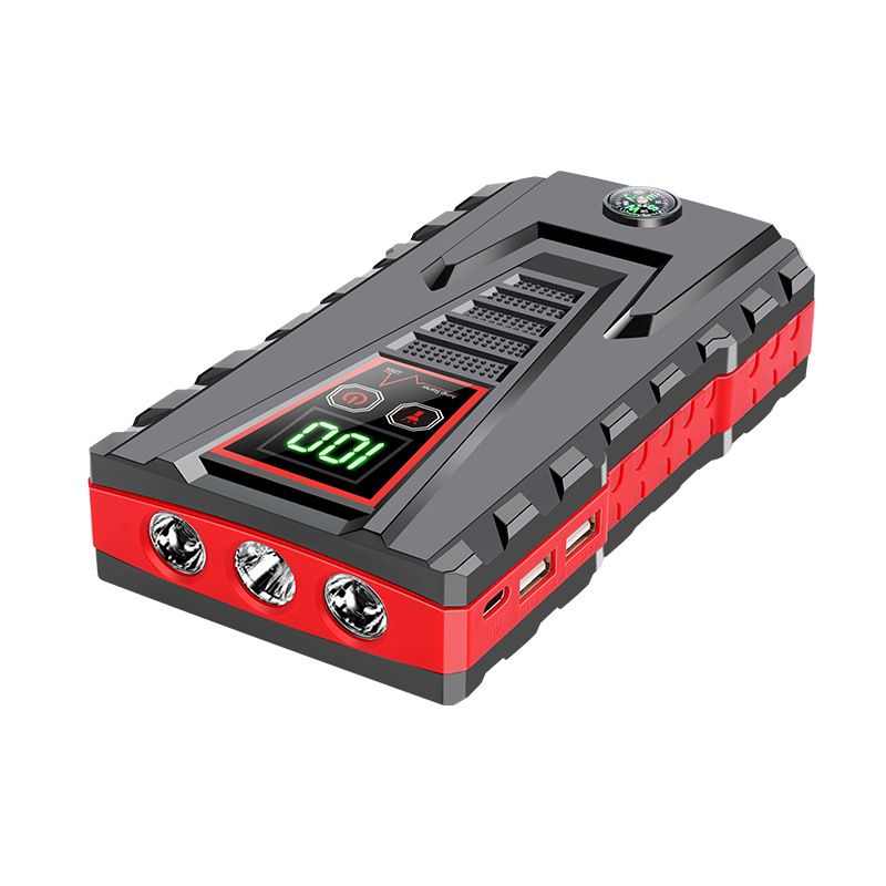 Car Large Capacity Battery Jump Starter Truck Ignition Shockproof Emergency Power Bank_autovado.com