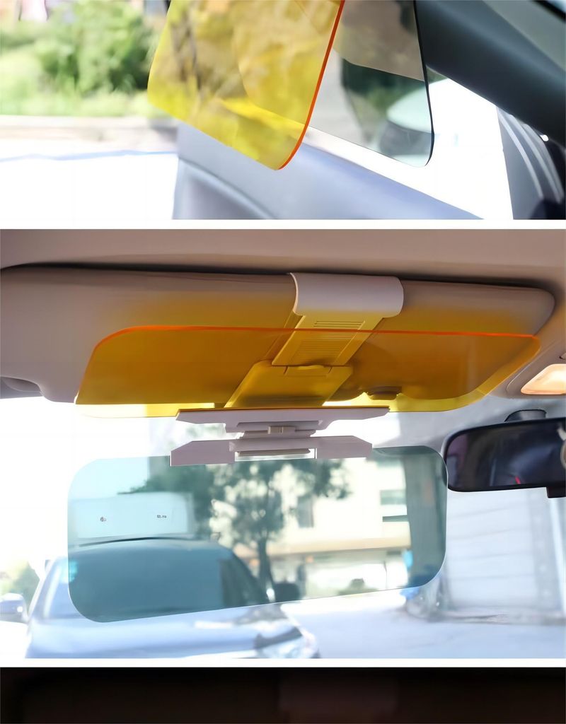 Car Anti Glare Sunshade Special Sunglasses Driver's Day And Night Dual Purpose Goggles_autovado.com