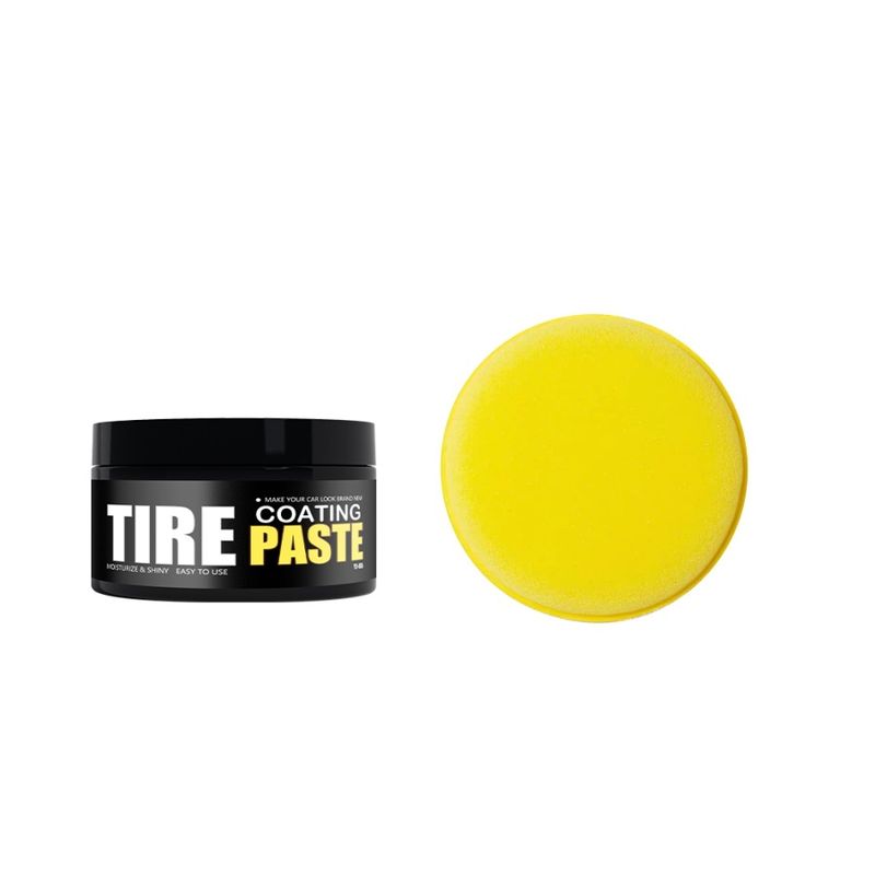 Ryekew Car Maintenance Polishing Stain Removal Renewal Blackening Brightening Water Repellent Tire Coating Cream_autovado.com