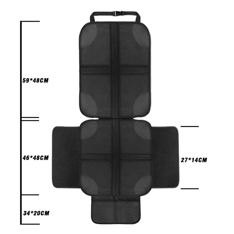 Protector For Child Water And Stain Protection Car Seat Cover With Thick Padded + Storage Bag Pet Anti-Slip_autovado.com