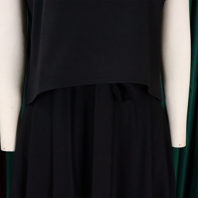 Women's Clothing plus size women's clothing 2023 new fashion temperament casual tops big swing skirt suit_autovado.com