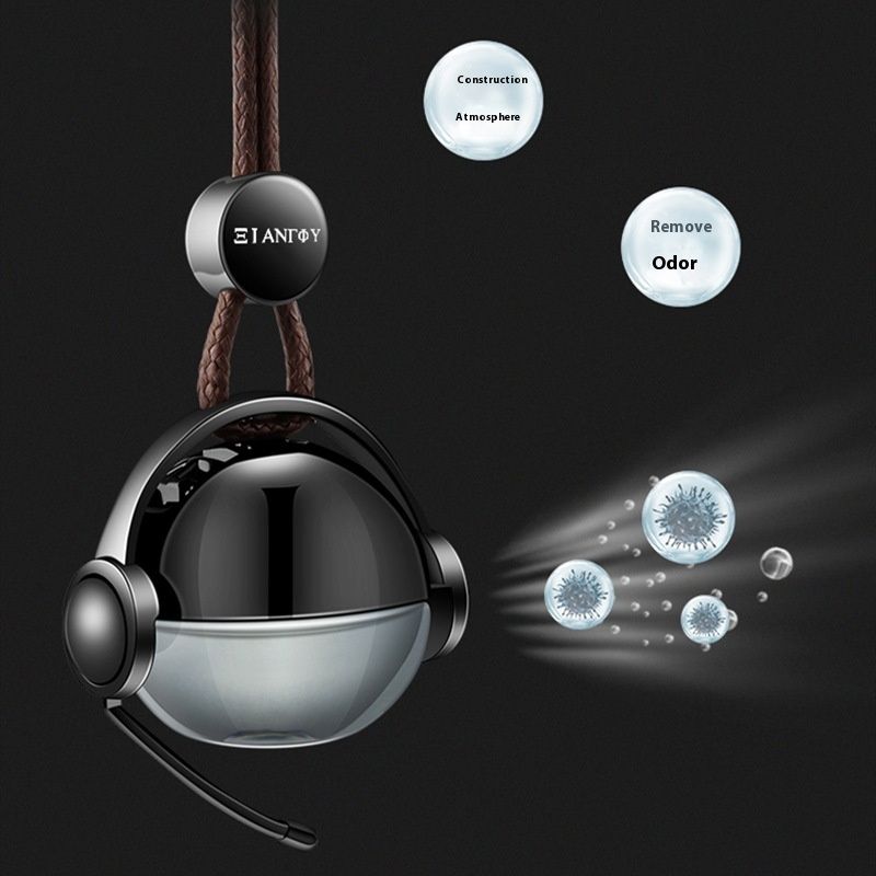 2024 New Creative Metal Pendant Car Perfume Pendant Car Perfume in Car Fragrance Bottle Essential Oil Fragrant Car Pendant_autovado.com