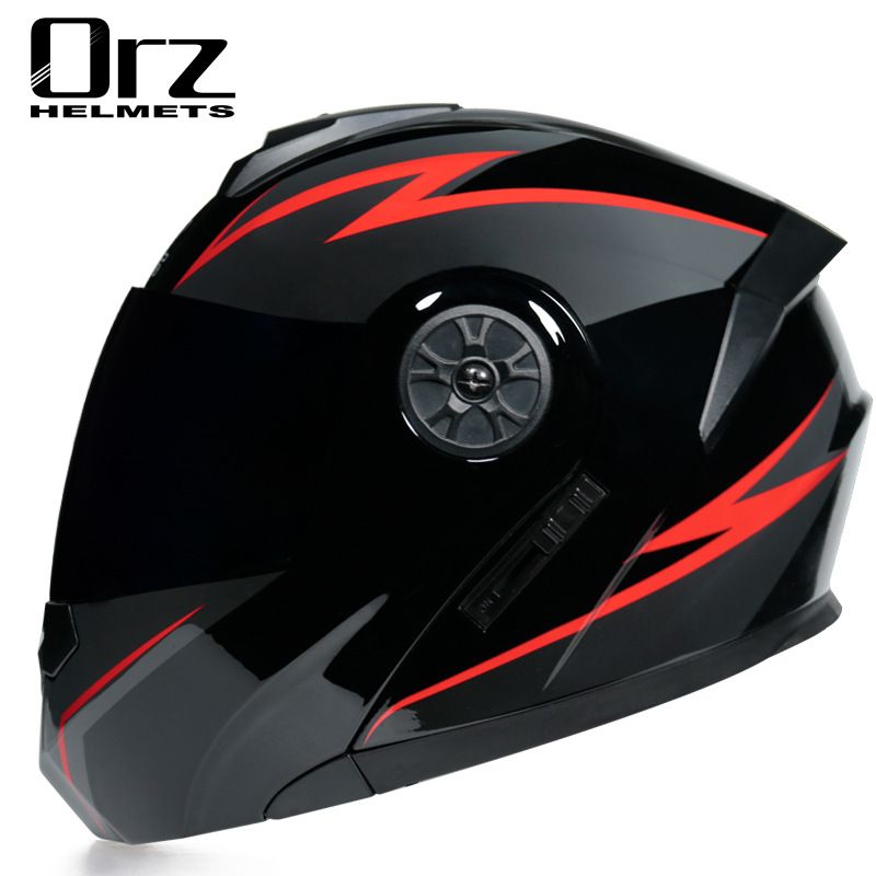Motorcycle Accessories & Parts electric battery helmet gray men's and women's full helmet four seasons flip face helmet summer hat_autovado.com