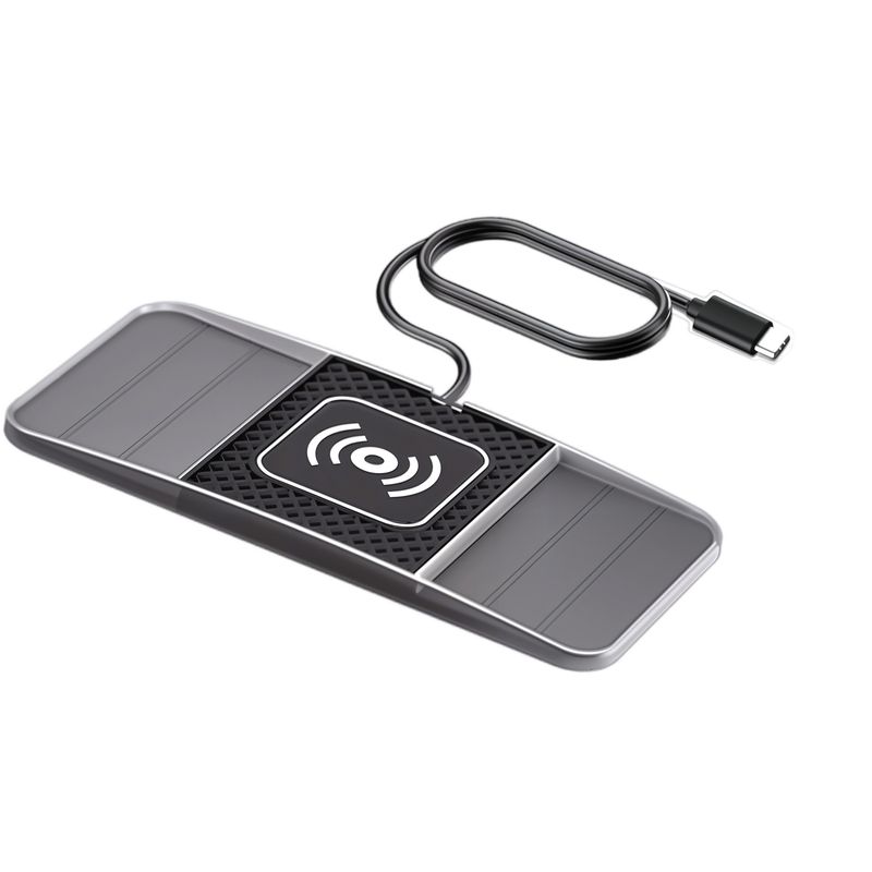 Modified Anti-Slip Mat Pad Car Wireless Charger Mobile Phone Flash Charging Foreign Trade Cross-Border Intelligent_autovado.com
