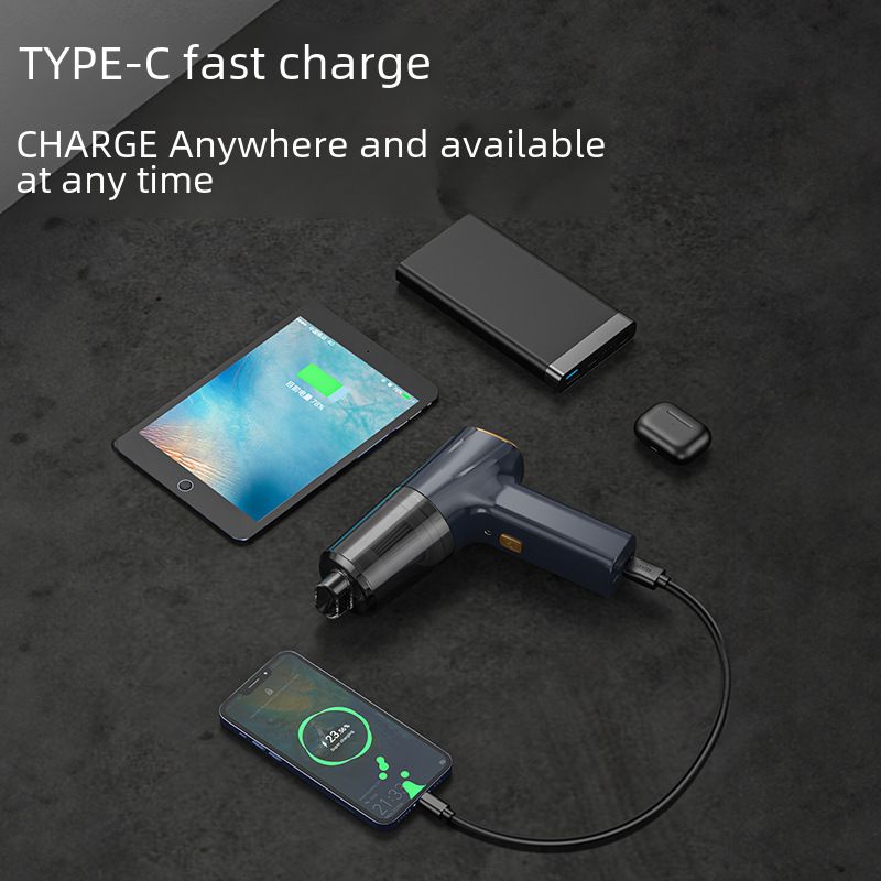 Car Vacuum Cleaner Car large suction brushless motor car handheld small powerful wireless household blowing and suction dual-use_autovado.com