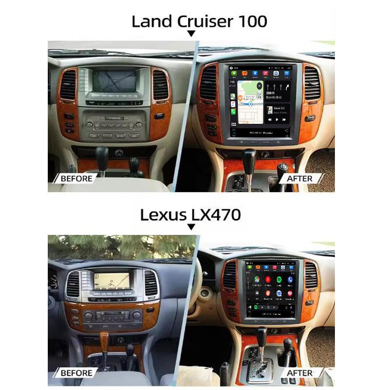 Applicable to Land Cruiser LC100 Navigation System Lexus LX470 Radio Stereo Multimedia_autovado.com