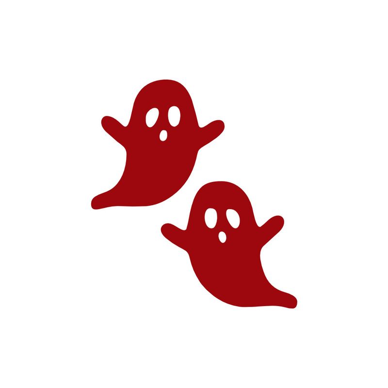 Ghostly Funny Halloween Decoration Car Rearview Mirror Window Wall Home Sticker_autovado.com