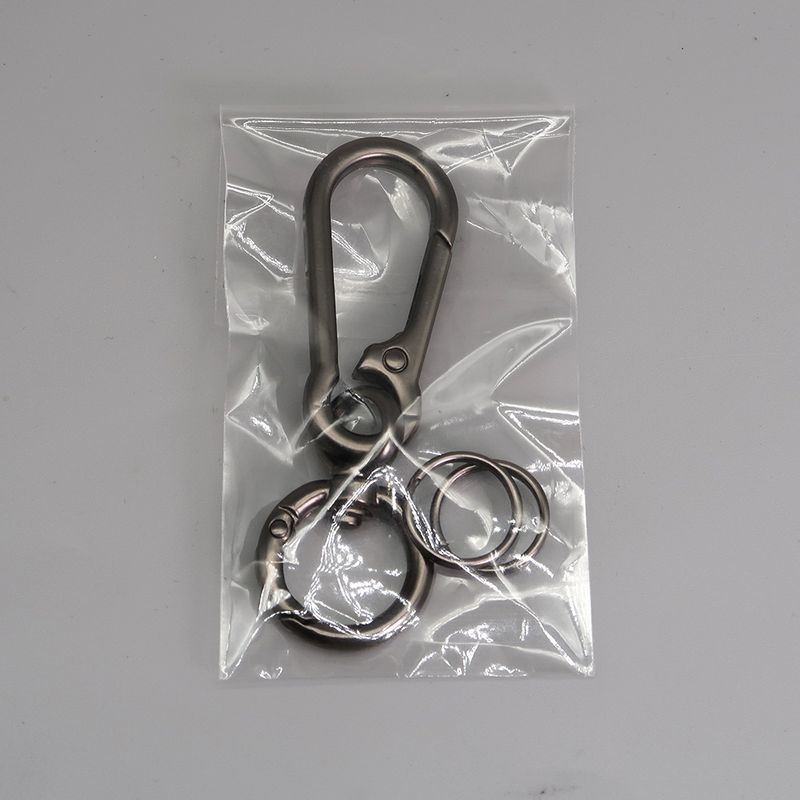 Car Keychain Zinc Alloy Rotating Figure Eight Dog Buckle Men's Waist Hanging Buckle Spring Ring_autovado.com