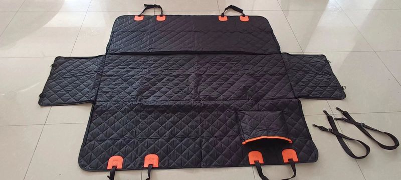 Pet Supplies Outdoor Travel Pet Travel Car Rear Seat Anti scratch Mat Oxford Cloth Waterproof Cat Car Mat_autovado.com