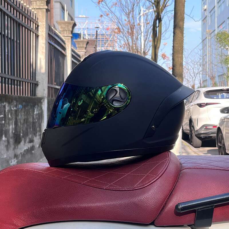 3C Certified National Standard Motorcycle Helmet, Full Helmet For Men Women, Winter Warmth And Safety, Seasons, Knight_autovado.com