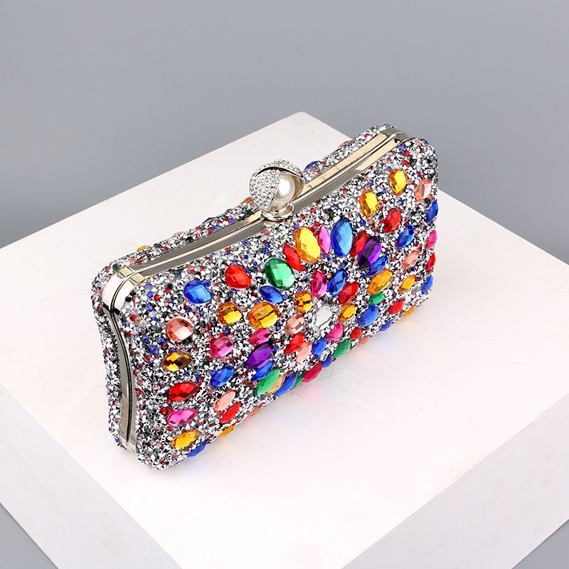 Popular diamond-encrusted bag dinner bag women's fashion banquet versatile dress evening bag_autovado.com