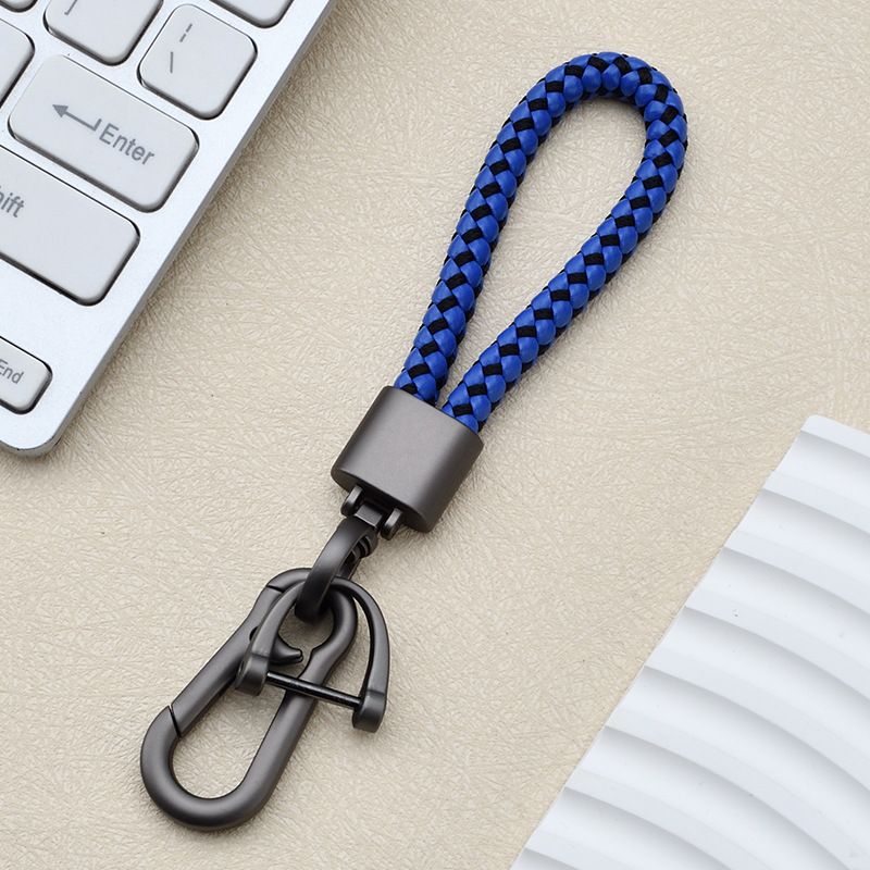 Creative Internet Celebrity Keychain Women's Car Rope Keychain Cute Ins School Bag Pendant Chain Ring Keychain_autovado.com