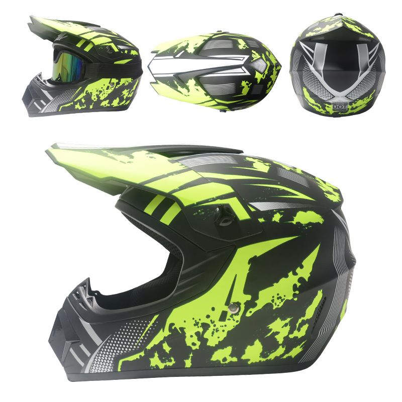 New Flower Mountain Bike Cross Country Helmet ATV Helmet Speed Down Tot Teen Kart_autovado.com