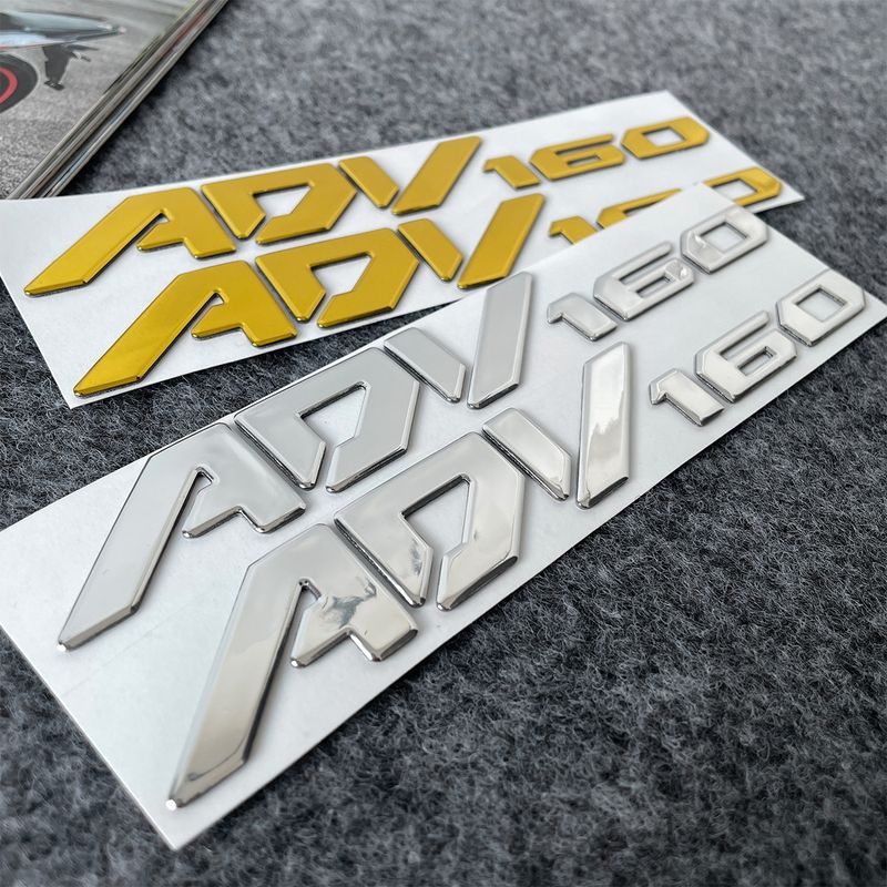 Suitable For Honda ADV 160 Motorcycle 3D Stereoscopic Soft Adhesive Waterproof Modification Body Decorative Sticker_autovado.com