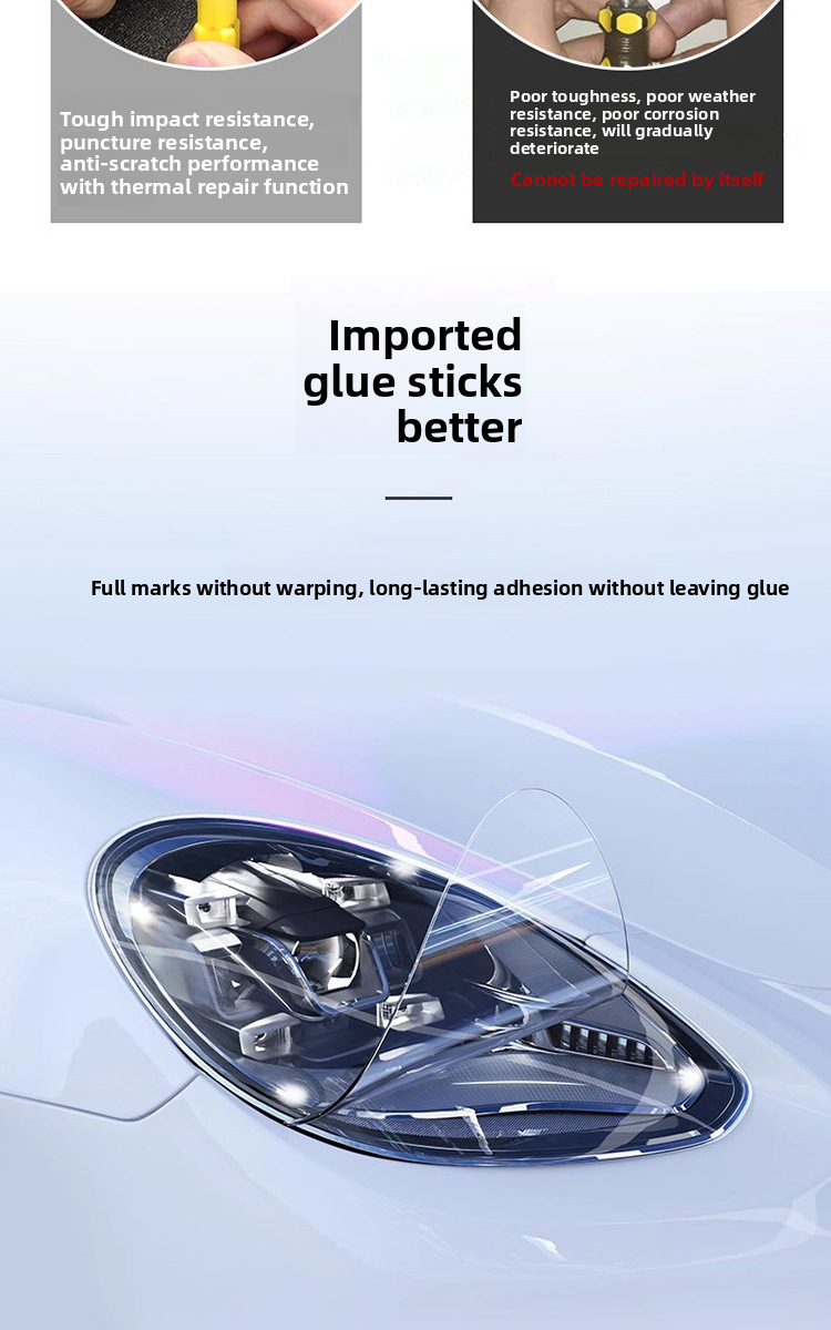 Factory Direct TPU Headlight Protective Control White To Black Tail Tinting Self-Repairing Car Light Film_autovado.com