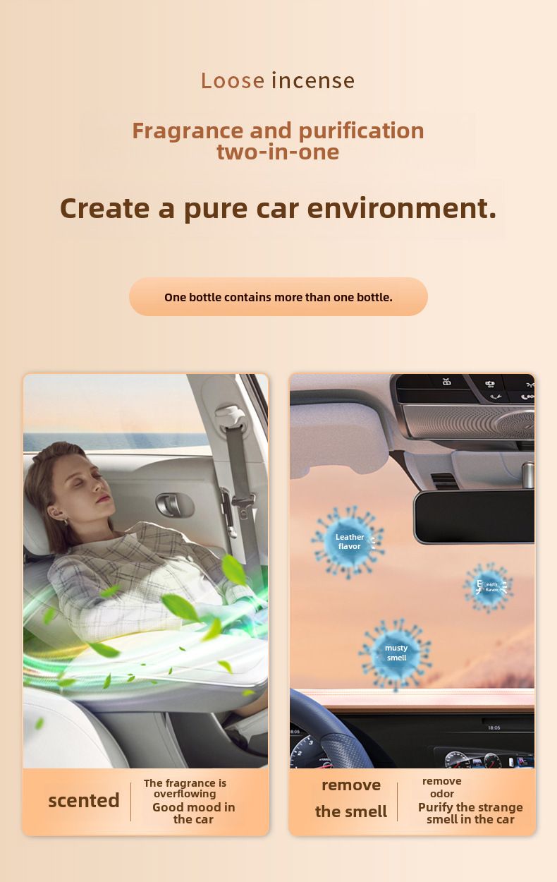 Car Aromatherapy Car Perfume Odor Removal High-end Fragrance for Men and Women Car Air Freshener Solid Light Fragrance Lasting_autovado.com