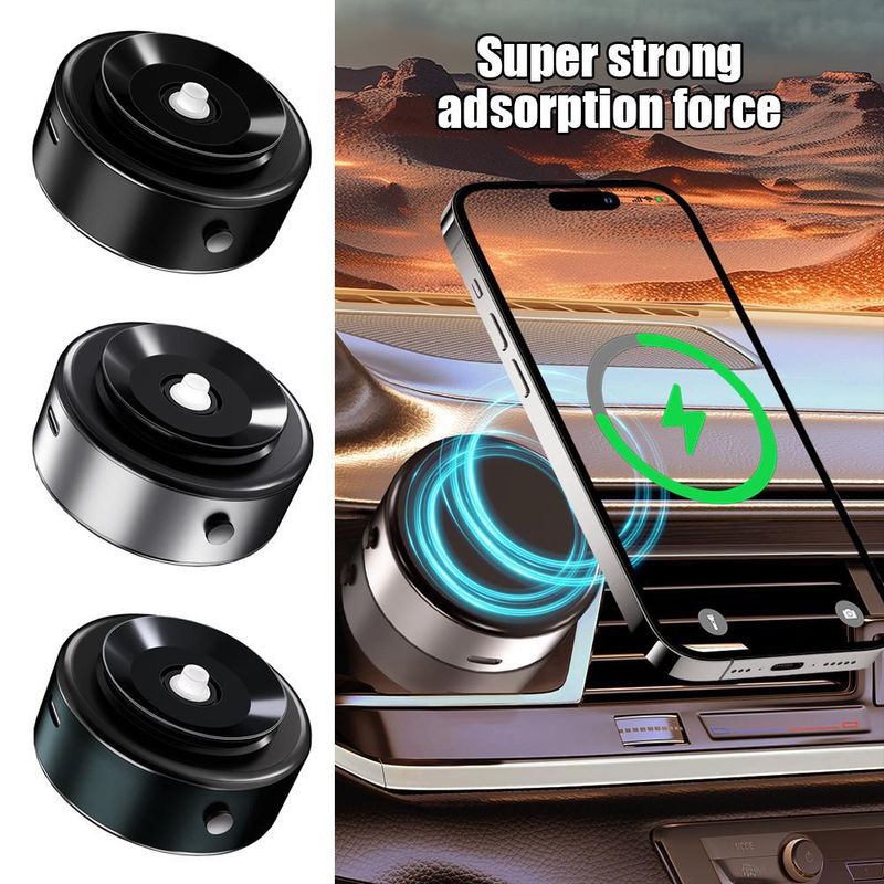 vacuum Adsorption Super Stable Suction Cup Car Rotation Adjustment Navigation Support Live Broadcast Bracket_autovado.com