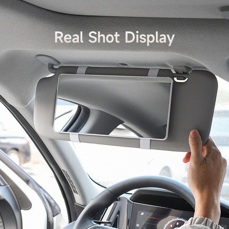 Co-Pilot Side Installation Sun Visor Makeup Vanity Mirror Car Interior Decoration Supplies Collection_autovado.com