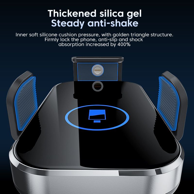 X10s NeW 66W Wireless Super Fast Charging Car Charger Smart Sensor Multi-function Smart Mobile Phone Holder_autovado.com