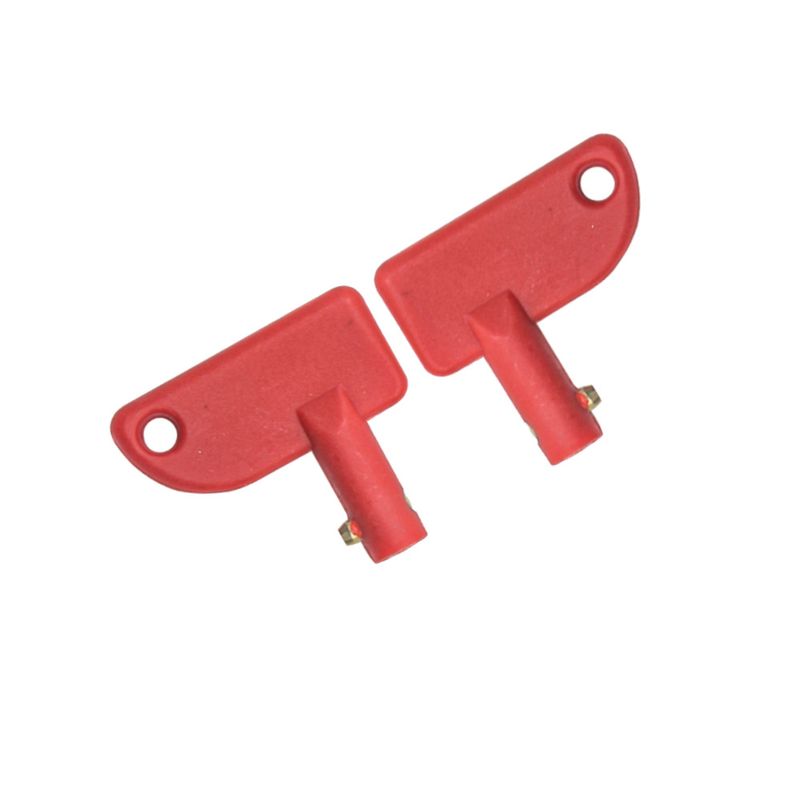 Red Mini Battery Disconnect Switch Spare Key for Cars, Boats, Trucks_autovado.com
