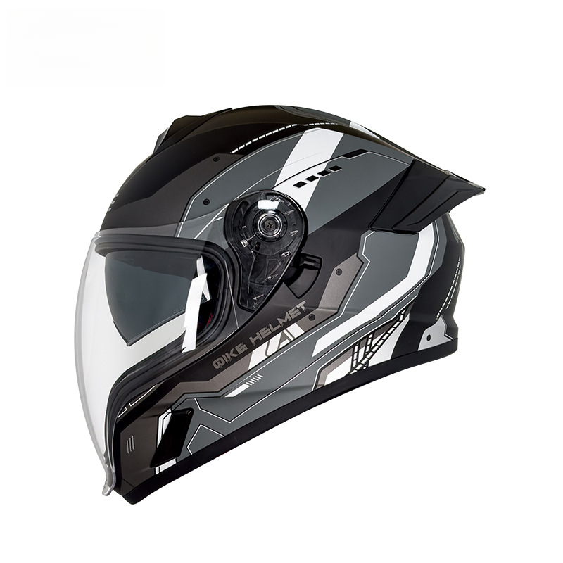 Cycling With Dual Lenses Men Women, Large Tail Wing, 3C Motorcycle Riding, Cool And Personalized Safety Full Helmet For_autovado.com