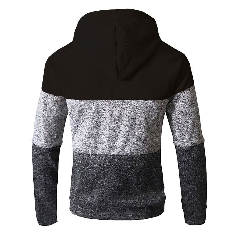 Men's Clothing Autumn and Winter New Men's Cardigan Colorblock Sweater NY003_autovado.com