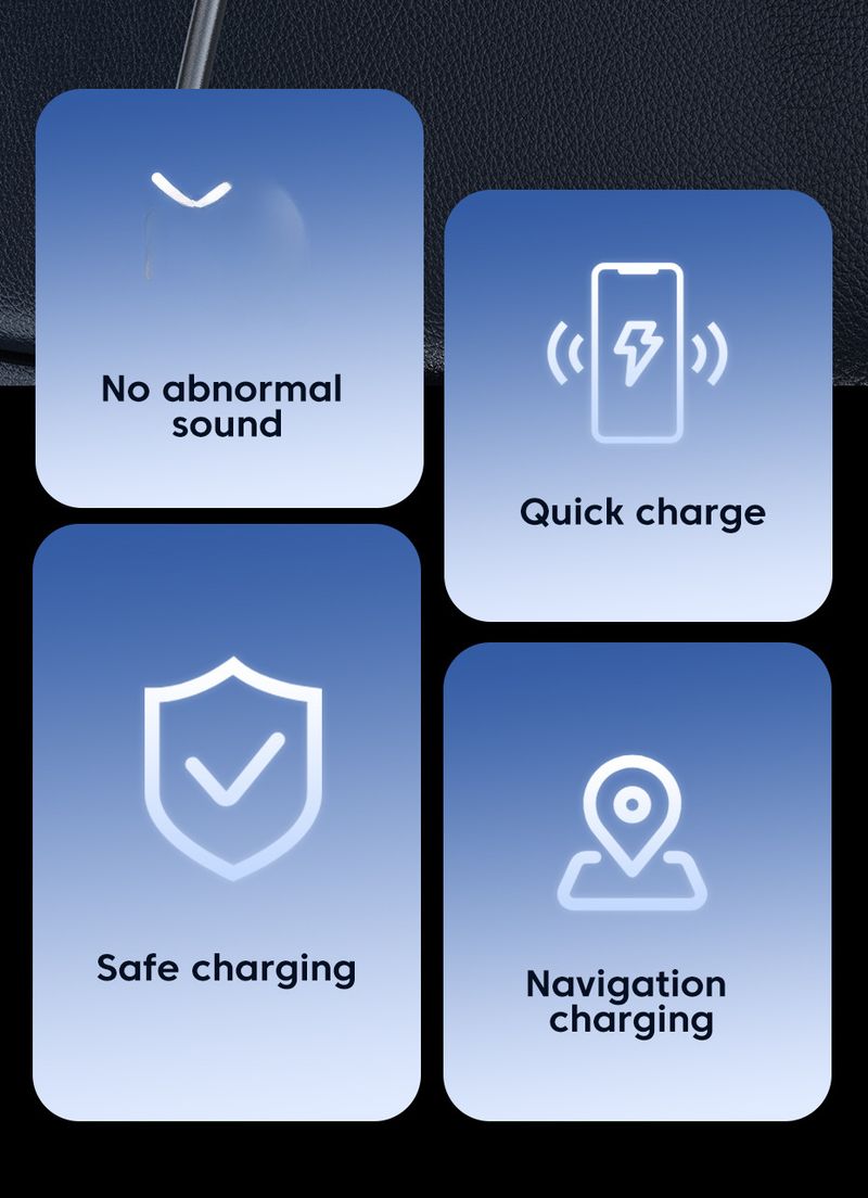 X10s NeW 66W Wireless Super Fast Charging Car Charger Smart Sensor Multi-function Smart Mobile Phone Holder_autovado.com