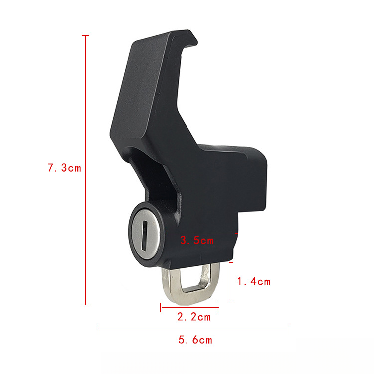 Front Multi-Function Universal Hanging Electric Scooter Storage Helmet Multi-Purpose Hook Lock_autovado.com