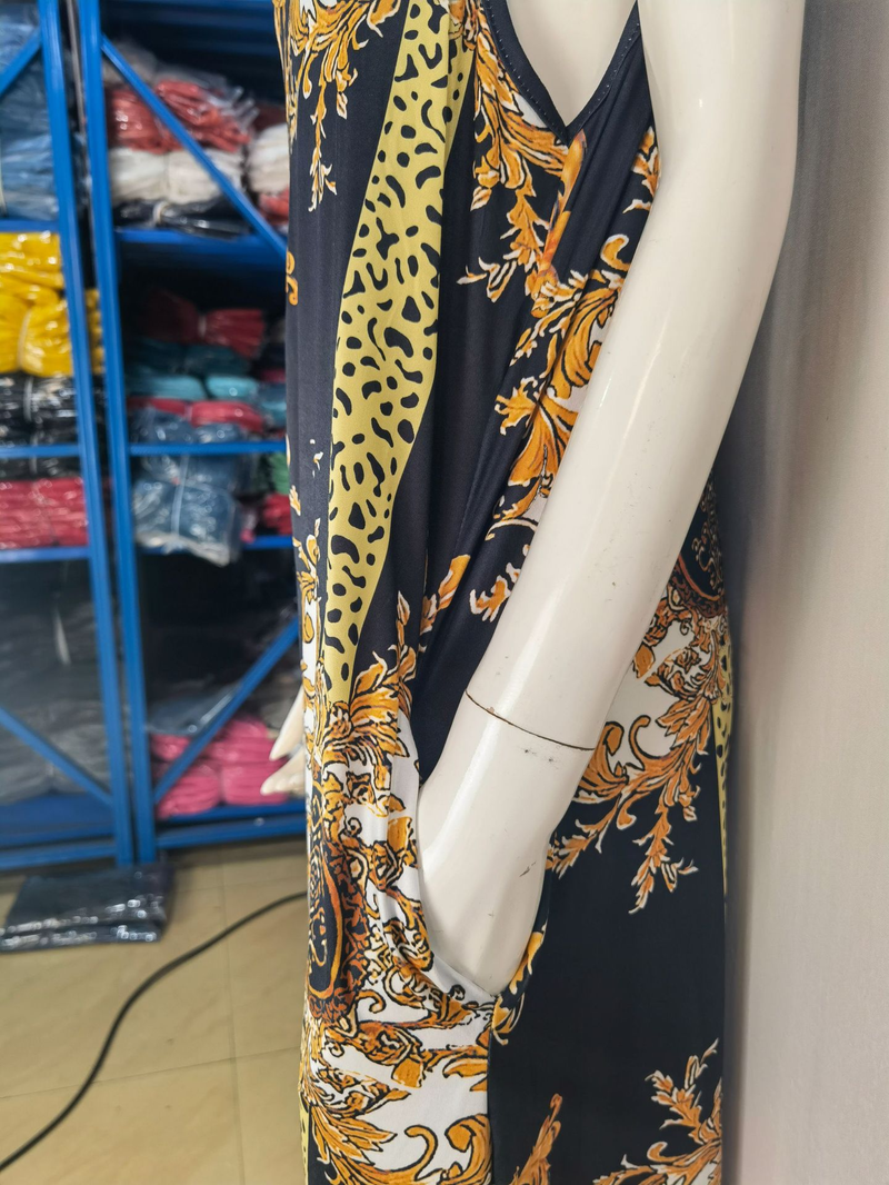 Women's Clothing new casual printed backless sexy jumpsuit_autovado.com