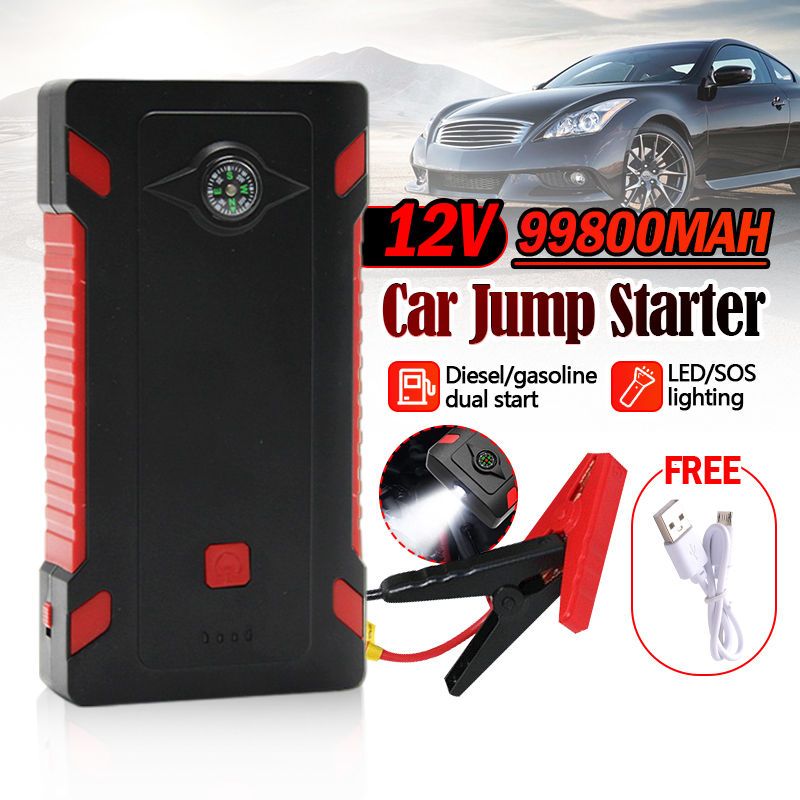 99800mAh Jumper Bank Jump Start Powerbank Battery Charger Car Emergency Starter Power Supply_autovado.com