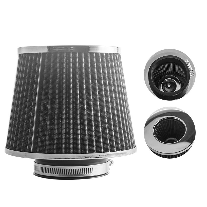 Car Modification 76mm High-flow Air Filter, Modified Mushroom Head Filter, Winter Mushroom Head Exhaust Gas Filter_autovado.com