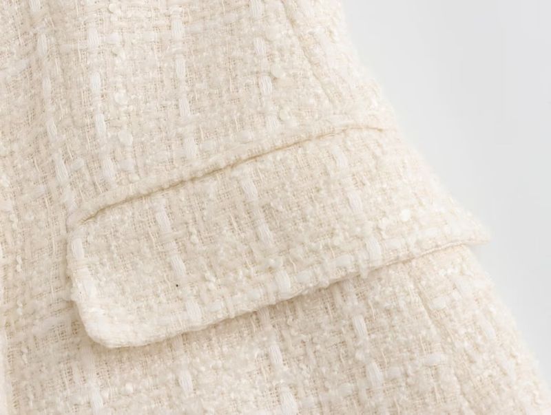 Women's textured casual fashion loose suit jacket_autovado.com