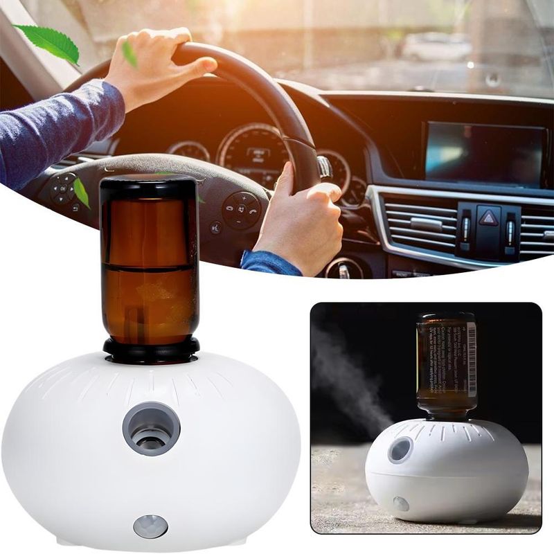 Essential Oil Intelligent Induction Automatic Spraying Car Mounted Fragrance Diffuser, Charging Portable Aromatherapy_autovado.com