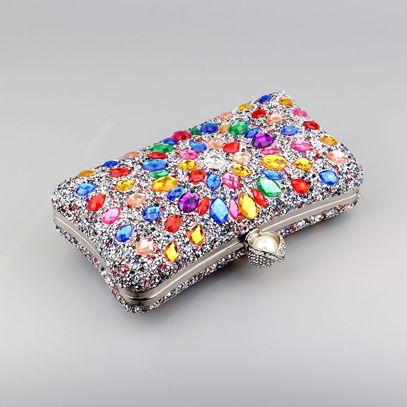 Popular diamond-encrusted bag dinner bag women's fashion banquet versatile dress evening bag_autovado.com